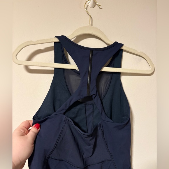 Lululemon Mesh With Me Tank Top Inkwell 6 - Picture 4 of 7
